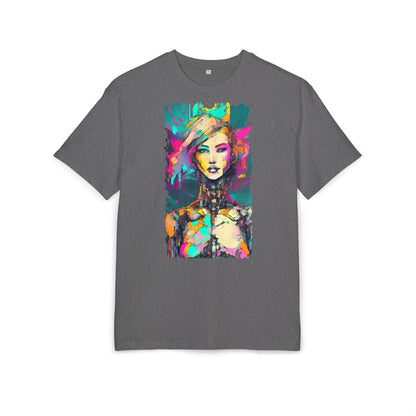 Vibrant Art Oversized Tee, Unisex Colorful T-Shirt, Graphic Arts Apparel, Casual Streetwear Gift, Unique Fashion Statement