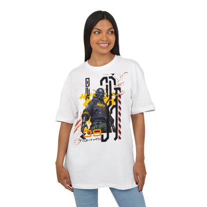 Urban Street Art Oversize Tee, Graphic Tee, Hip Hop Apparel, Streetwear Style, Men’s and Women’s Fashion, Casual Wear
