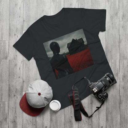 Mysterious Landscape Unisex T-Shirt - Casual Wear, Artistic Tee, Unique Gift, Streetwear, Home Decor, Graphic Shirt