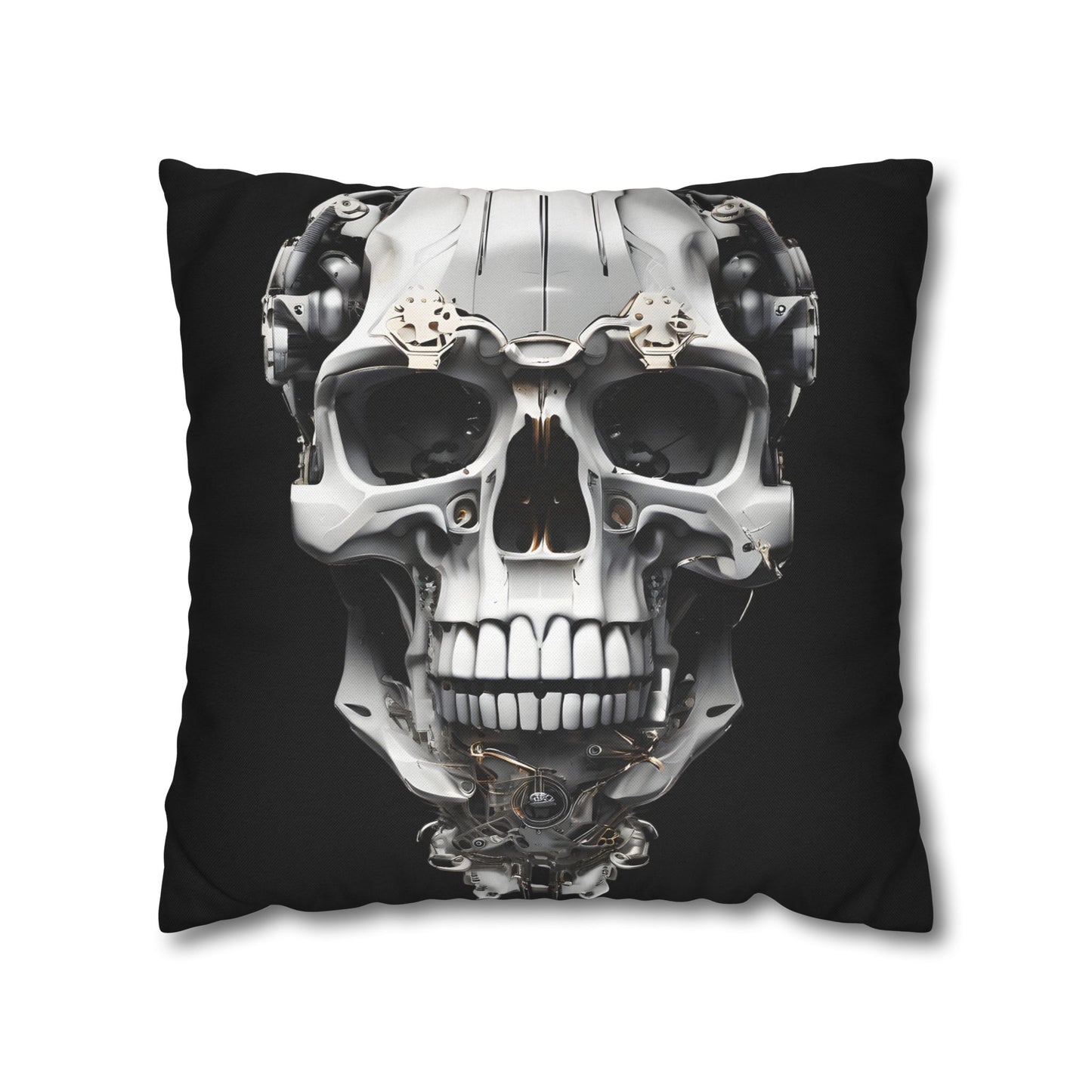 Polyester Square Pillowcase - Skull Collection