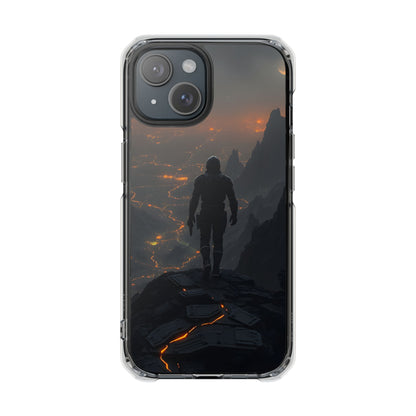 Magnetic Clear Impact Phone Cases, Adventure Phone Cover, Gamer Gift, Customizable Phone Shell, Trendy Tech Accessory