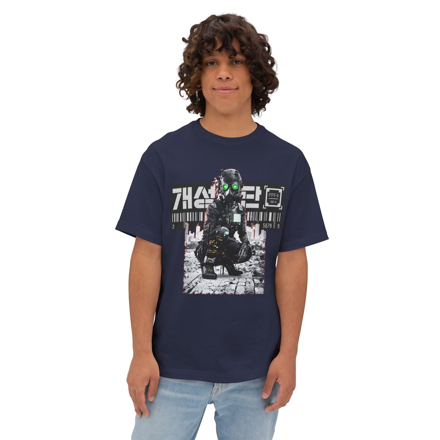 Unisex Oversized Graphic Tee with Futuristic Design, Casual Streetwear, Gift for Gamers, Unique Art Tee for All Occasions, Comfortable [...]