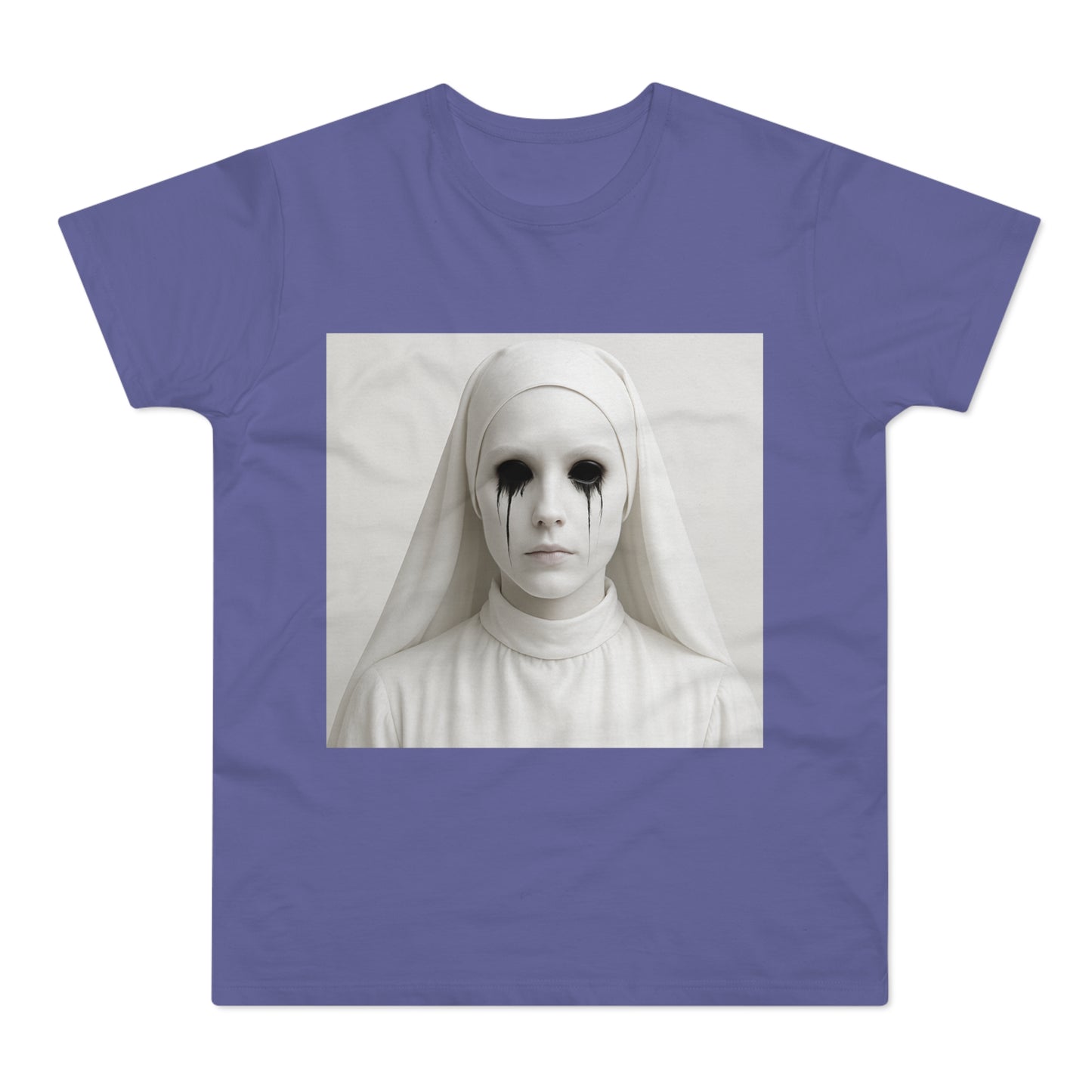 Spooky Art Tee, Unisex Graphic T-shirt, Halloween Costume, Horror Aesthetic Shirt, Creepy Vintage Look Top
