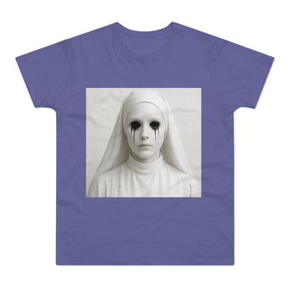 Spooky Art Tee, Unisex Graphic T-shirt, Halloween Costume, Horror Aesthetic Shirt, Creepy Vintage Look Top