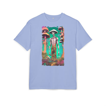 Psychedelic Alien Oversize Tee, Unisex Graphic T-Shirt, Casual Streetwear, Gift for Sci-Fi Lovers, Festival Apparel