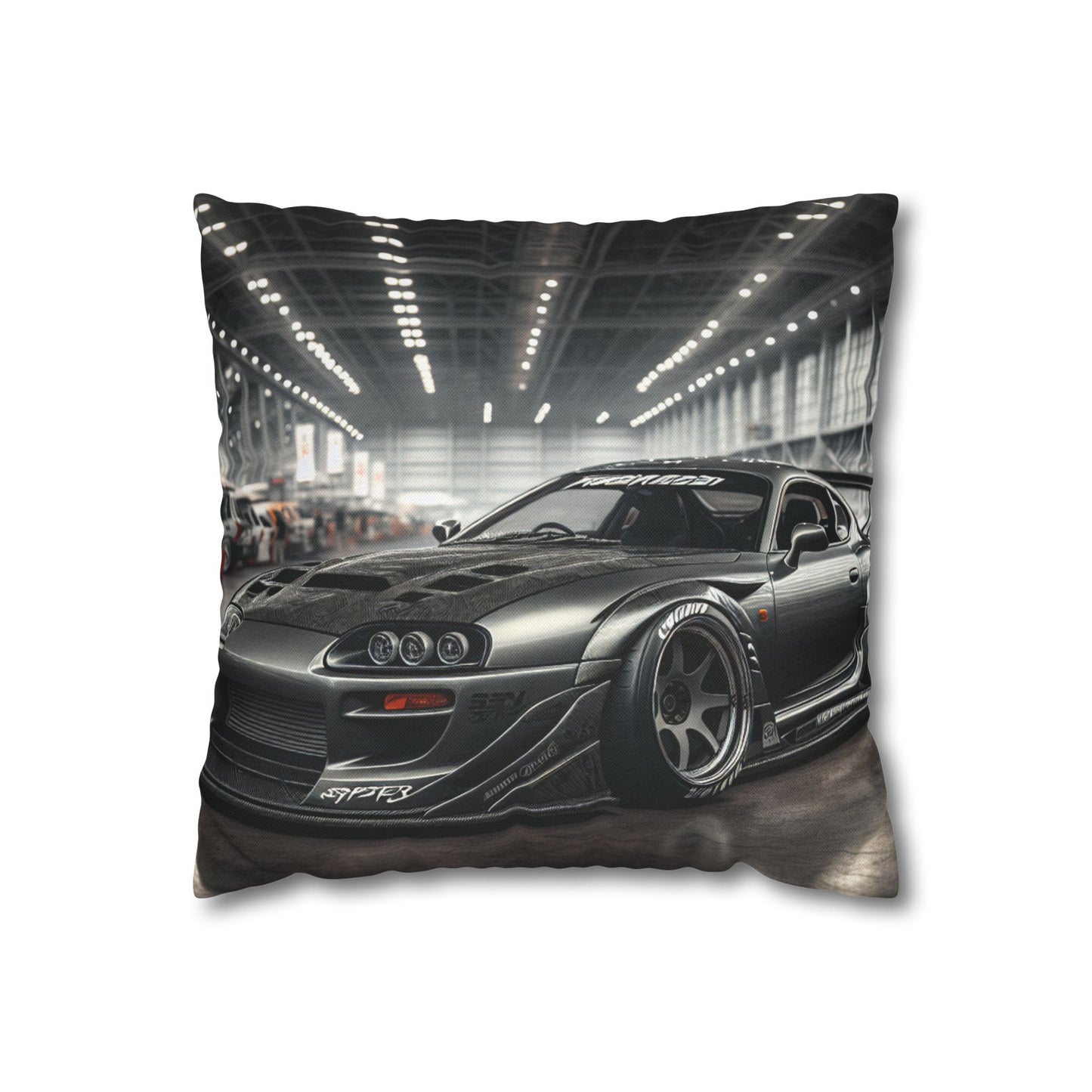 Car Enthusiast Pillowcase, Automotive Decor, Gift for Him, Racer Decoration, Motorsport Home Accessories