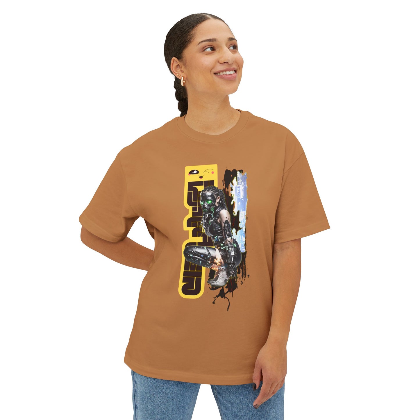 Unisex Graphic Oversized Tee - Retro Vibe, Casual Streetwear, Gift, Music Festival Outfit, Everyday Wear