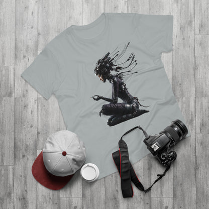 Futuristic Cyberpunk Unisex T-Shirt - Unique Graphic Tee