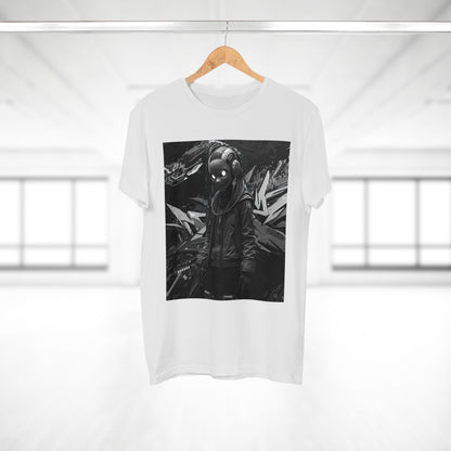 Urban Cyberpunk Unisex T-Shirt - Edgy Graphic Tee with Futuristic Design