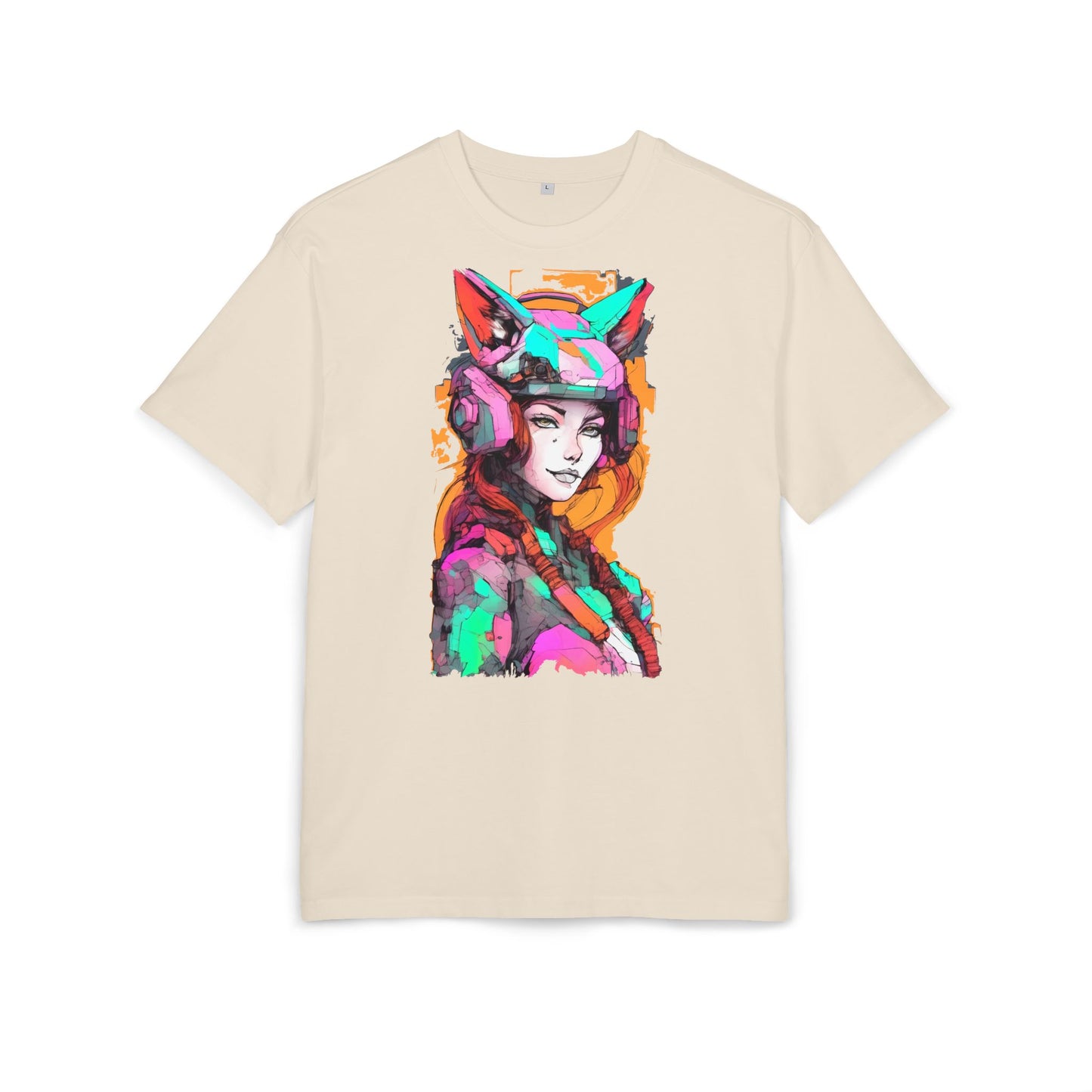 Colorful Artistic Oversized Tee,  Graphic T-Shirt, Unisex Casual Wear, Bohemian Style, Gift for Art Lovers, Statement Fashion