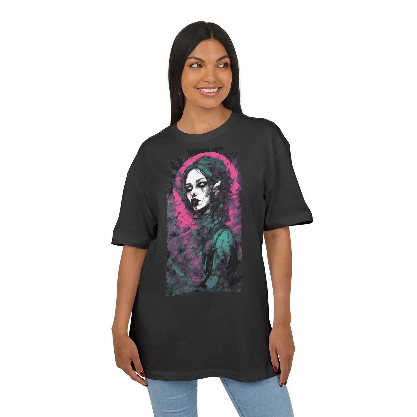 Artistic Heavy Oversize Tee, Vintage Style Shirt, Trendy Graphic Tee, Casual Streetwear, Unique Alternative Apparel