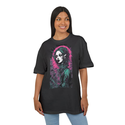 Artistic Heavy Oversize Tee, Vintage Style Shirt, Trendy Graphic Tee, Casual Streetwear, Unique Alternative Apparel