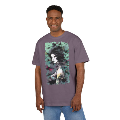 Artistic Oversize Tee - Unique Graphic Shirt for Creative Souls, Comfortable Fashion for Art Lovers, Unisex Casual Wear