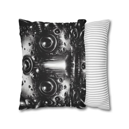 Funky Geometric Pillowcase, Modern Home Decor, Unique Throw Pillow Cover, Artistic Cushion Cover, Gift for Art Lovers
