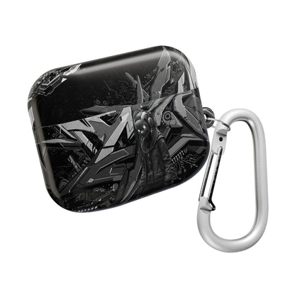 Urban Graffiti Cyber AirPod Cases, Trendy AirPod Holder, Stylish Earbud Case, Customizable Gift for Teens, Music Lover Accessory