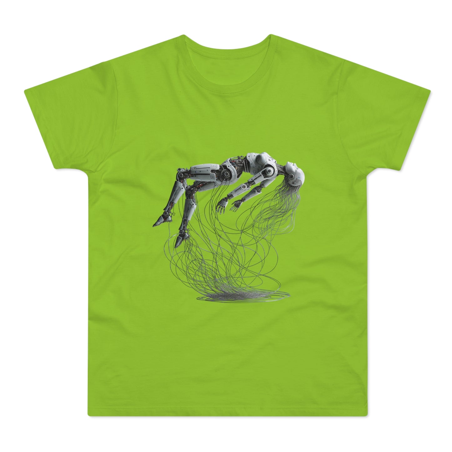 Futuristic Graphic Tee, Cool Unisex T-Shirt for Tech Enthusiasts, Gift for Birthdays, Casual Wear, Unique Art Shirt