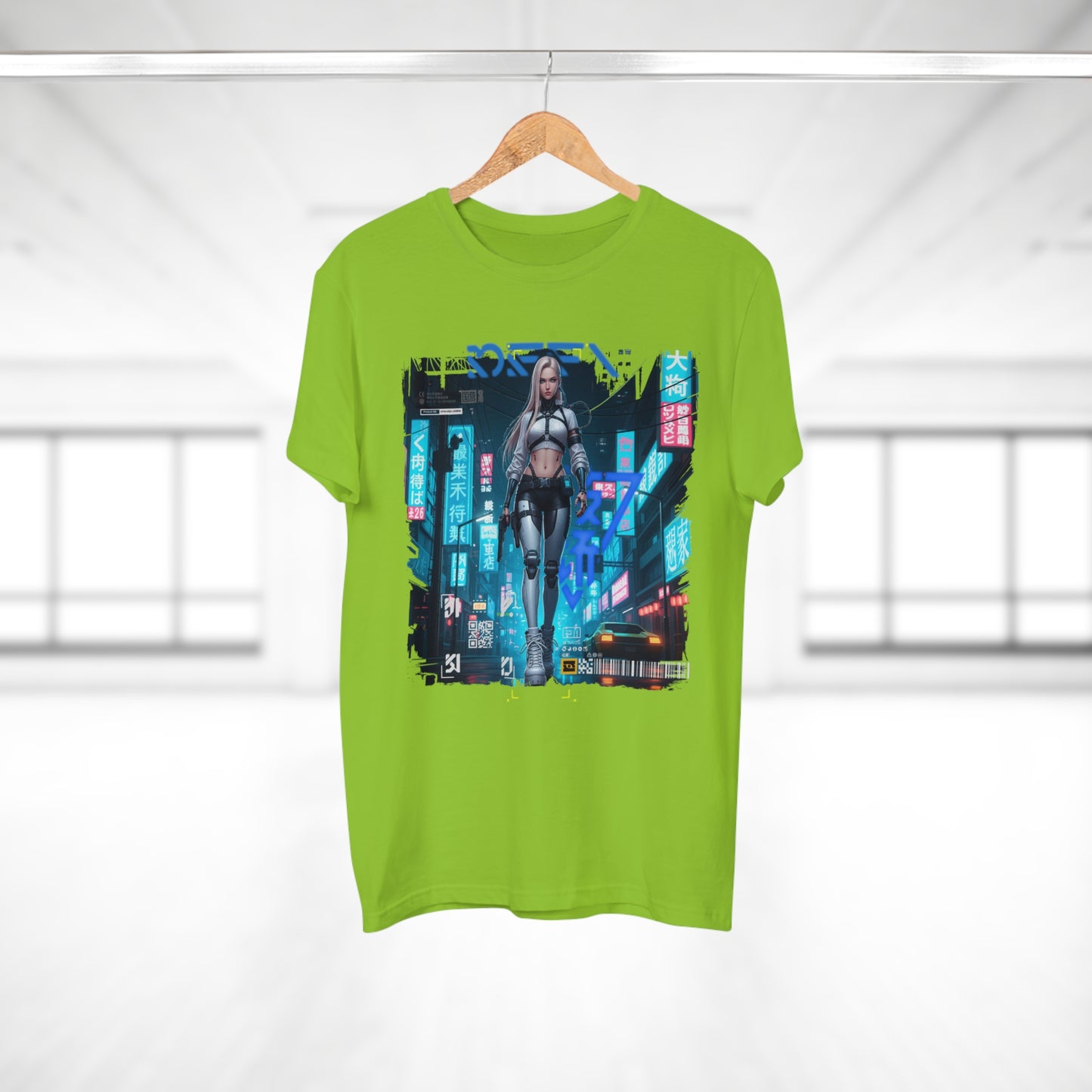 Urban Cyberpunk Unisex T-Shirt, Graphic Tee, Streetwear, Casual Outfit, Festival Wear, Gift for Tech Lovers