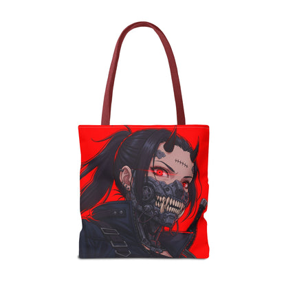 Gothic Anime Tote Bag, Stylish Tote for Anime Lovers, Unique Gift for Cosplay, Travel Bag, Statement Accessory