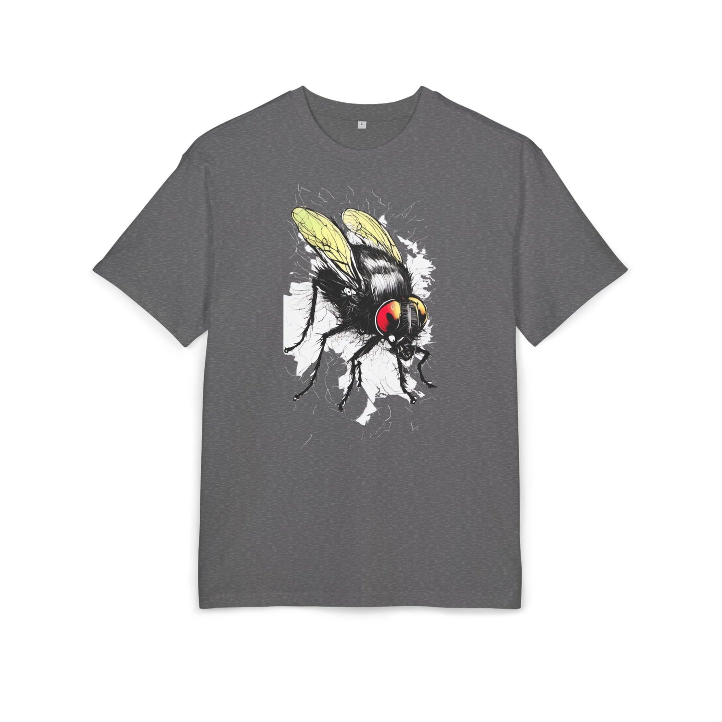 Bee-Inspired Unisex Heavy Oversize Tee, Casual Wear, Graphic T-Shirt, Gift for Nature Lovers, Summer Style, Eco-Friendly Fashion