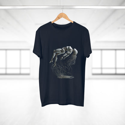 Futuristic Graphic Tee, Cool Unisex T-Shirt for Tech Enthusiasts, Gift for Birthdays, Casual Wear, Unique Art Shirt