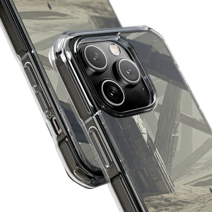 Magnetic Clear Impact Cases - Aesthetic Phone Protection, Unique Gift for Tech Lovers, Sleek Design for Minimalists