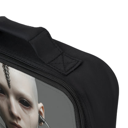 Futuristic Lunch Bag with Unique Design, Stylish Meal Carrier for School, Work, or Travel, Unique Gift Idea