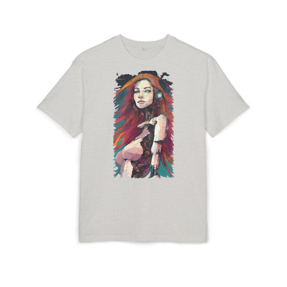 Artistic Oversize Tee - Vibrant Graphic Shirt, Casual Streetwear, Unique Gift for Art Lovers, Everyday Wear, Graphic Tee