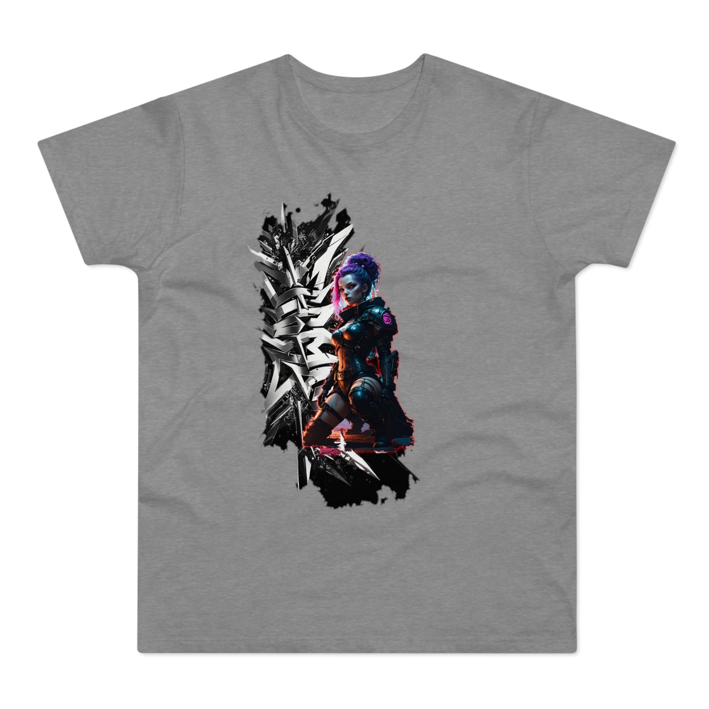 Unisex Graphic T-Shirt Featuring Bold Illustration, Streetwear Style Tee, Trendy Casual Wear, Perfect Gift for Graphic Art Lovers