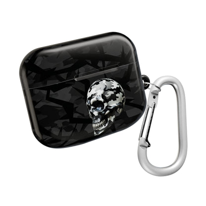 Edgy Skull AirPod Case | Unique Headphone Accessories | Gift for Music Lovers, Tech Enthusiasts, Birthdays, Holidays, Halloween