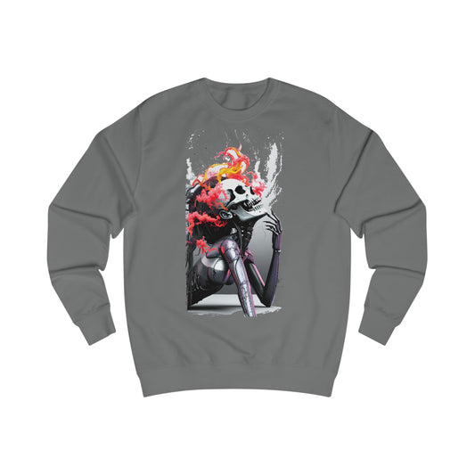 Artistic Skull Sweatshirt for Creative Souls, Unisex Sweatshirt, Graphic Sweatshirt, Unique Gift for Art Lovers, Casual Wear, [...]