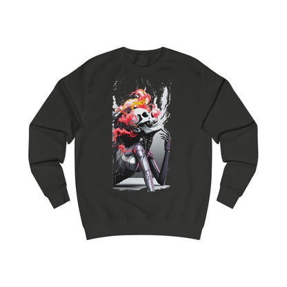 Artistic Skull Sweatshirt for Creative Souls, Unisex Sweatshirt, Graphic Sweatshirt, Unique Gift for Art Lovers, Casual Wear, [...]