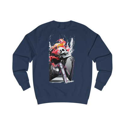 Artistic Skull Sweatshirt for Creative Souls, Unisex Sweatshirt, Graphic Sweatshirt, Unique Gift for Art Lovers, Casual Wear, [...]