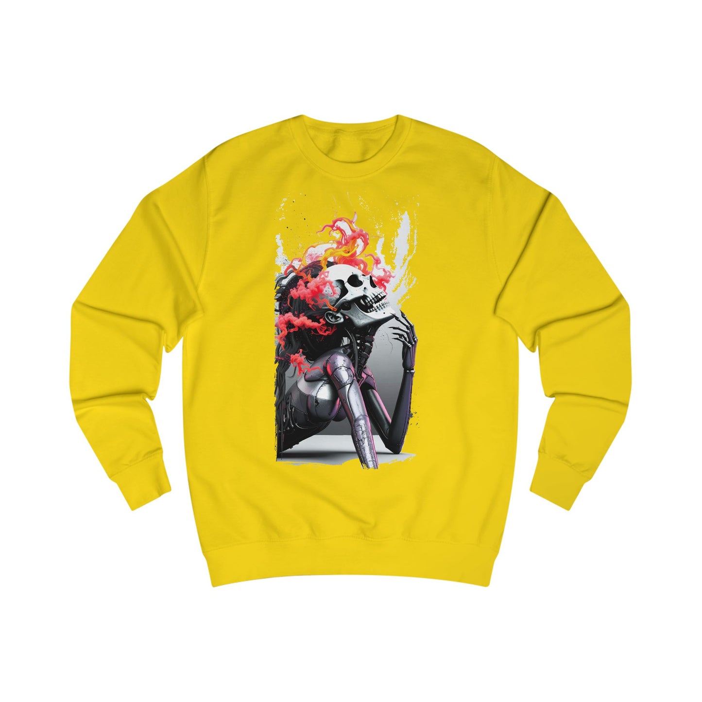Artistic Skull Sweatshirt for Creative Souls, Unisex Sweatshirt, Graphic Sweatshirt, Unique Gift for Art Lovers, Casual Wear, [...]