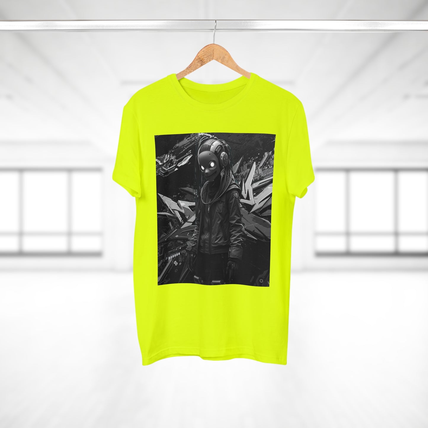 Urban Cyberpunk Unisex T-Shirt - Edgy Graphic Tee with Futuristic Design