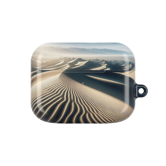 Desert Dunes AirPod Case - Nature Inspired, Unique Tech Accessory for Music Lovers, Gift for Travelers, Stylish Earbud Cover