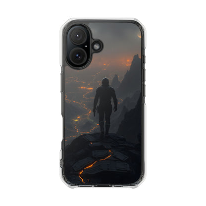 Magnetic Clear Impact Phone Cases, Adventure Phone Cover, Gamer Gift, Customizable Phone Shell, Trendy Tech Accessory