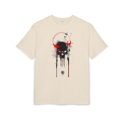 Edgy Oversized Graphic Tee, Cool Streetwear Shirt, Unisex Casual Wear, Unique Festival Apparel, Comfortable Everyday Outfit
