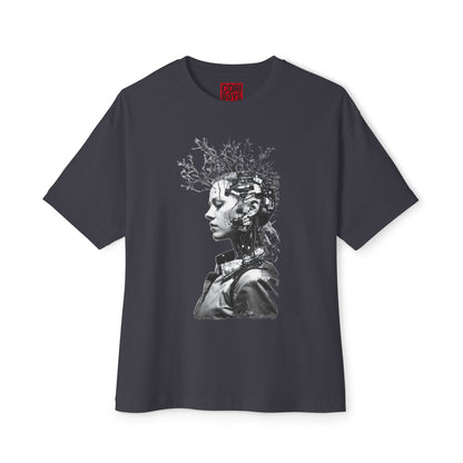 Eco-Friendly Unisex Oversized Tee Featuring Unique Abstract Design, Perfect for Casual Wear, Street Style, and Artistic Expression