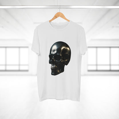 Gothic Skull Unisex T-Shirt, Edgy Graphic Tee, Halloween Apparel, Men's Casual Wear, Gift for Him