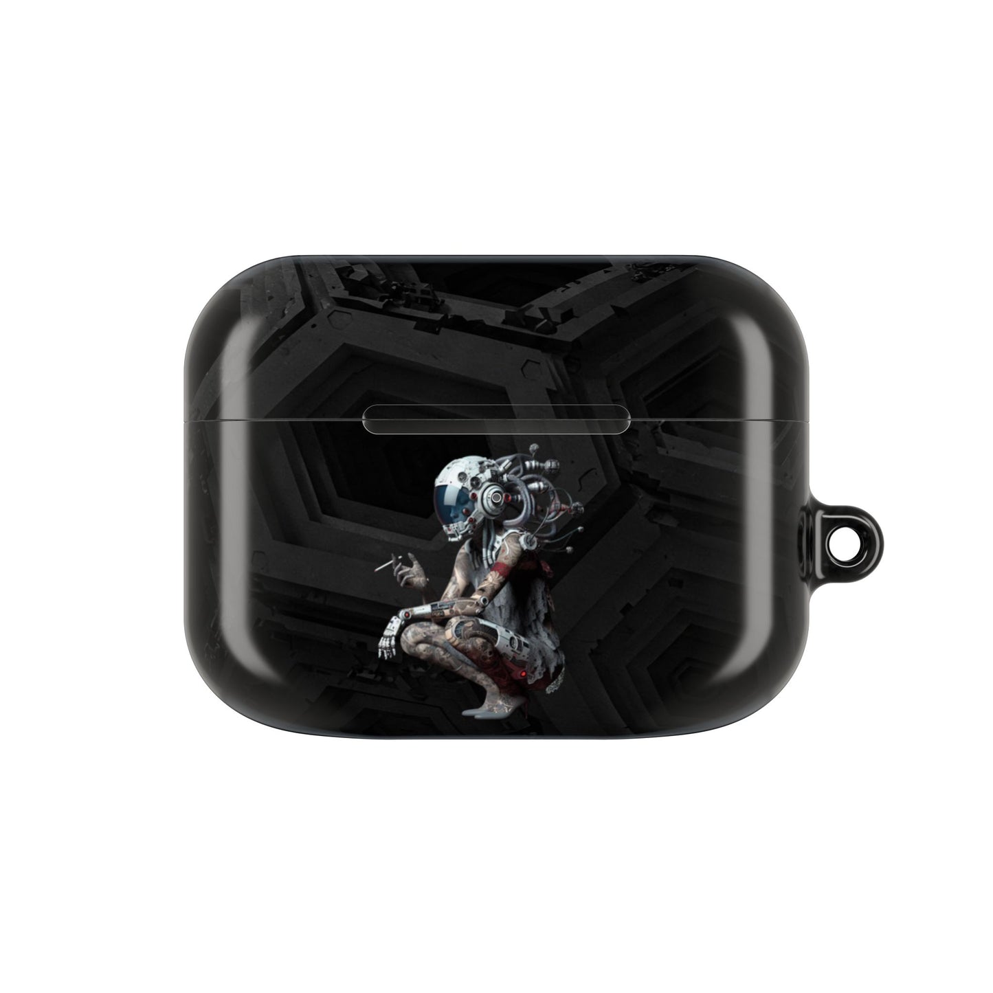 Futuristic AirPod Cases - Stylish Protection for Music Lovers, Gift for Tech Enthusiasts, Trendy Headphone Cover, Unique Tech Gift