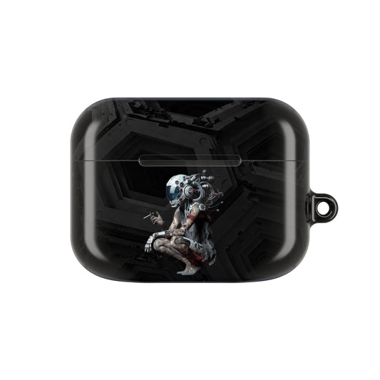 Futuristic AirPod Cases - Stylish Protection for Music Lovers, Gift for Tech Enthusiasts, Trendy Headphone Cover, Unique Tech Gift