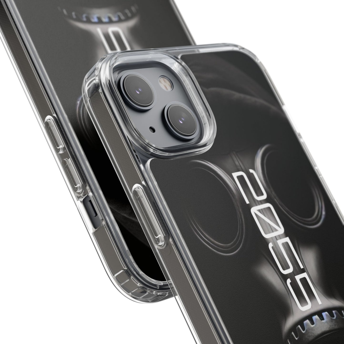 Phone Case Dystopian Gas Mask Design