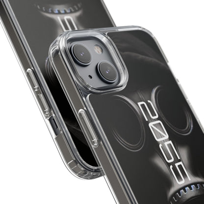 Phone Case Dystopian Gas Mask Design