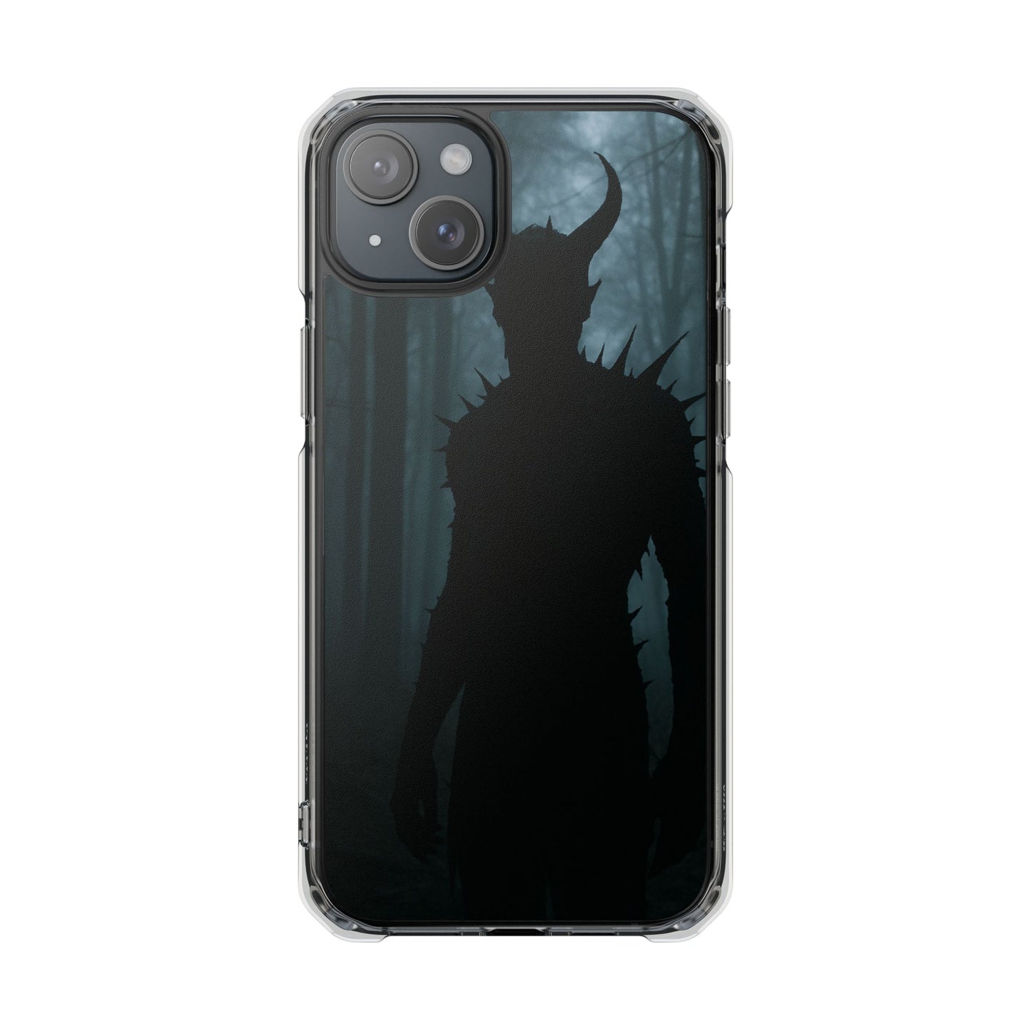 Magnetic Phone Cases, Dark Fantasy Case, Spooky Halloween Accessory, Gift for Gamers, Customizable Clear Impact Cover