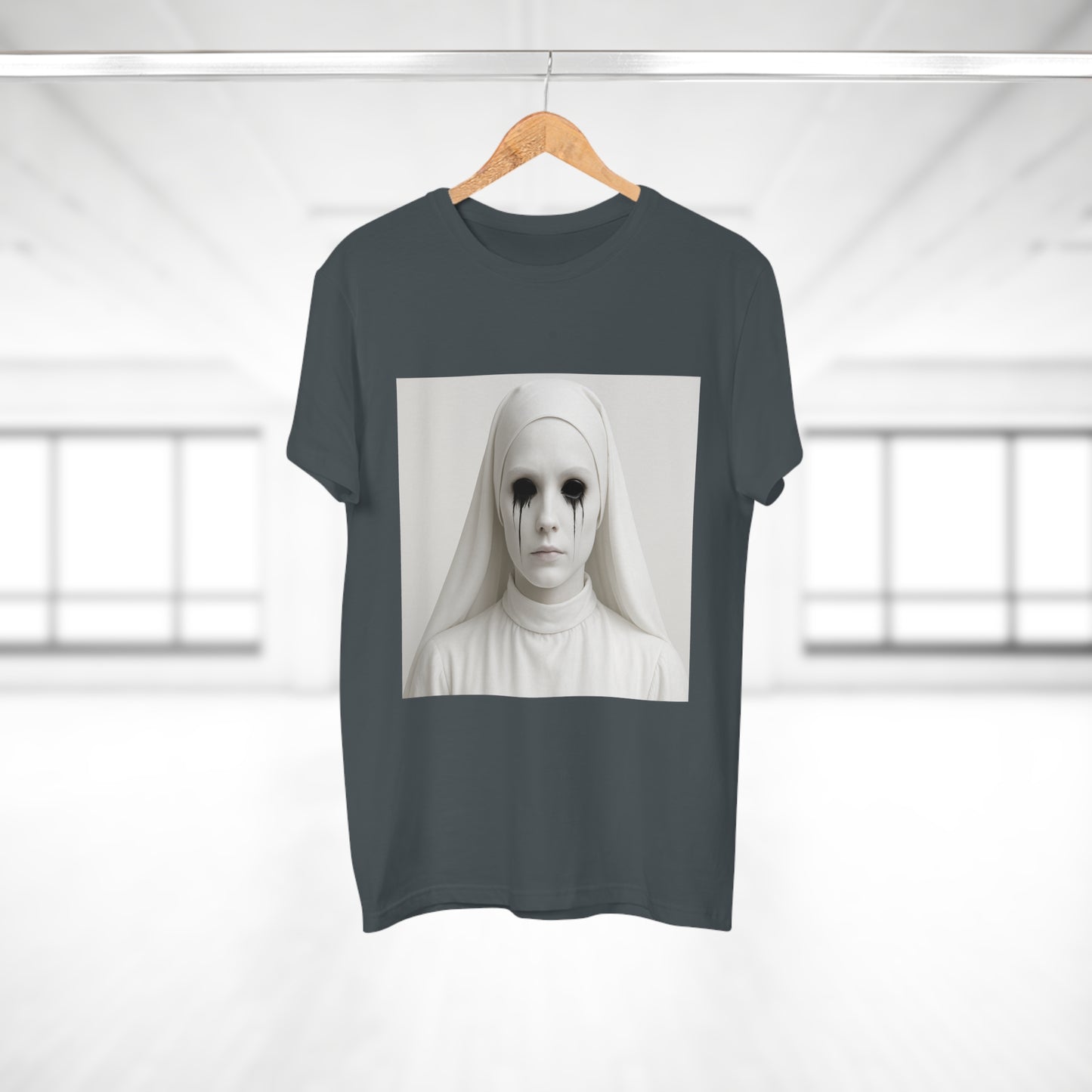 Spooky Art Tee, Unisex Graphic T-shirt, Halloween Costume, Horror Aesthetic Shirt, Creepy Vintage Look Top
