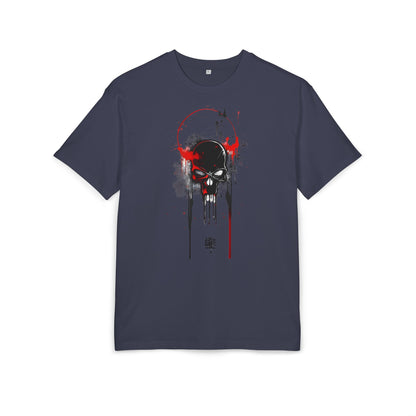 Edgy Oversized Graphic Tee, Cool Streetwear Shirt, Unisex Casual Wear, Unique Festival Apparel, Comfortable Everyday Outfit