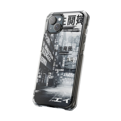 Stylish Magnetic Clear Impact Cases, Phone Protection, Urban Aesthetic, Gift for Tech Lovers, Summer Vibes, Trendy Accessories