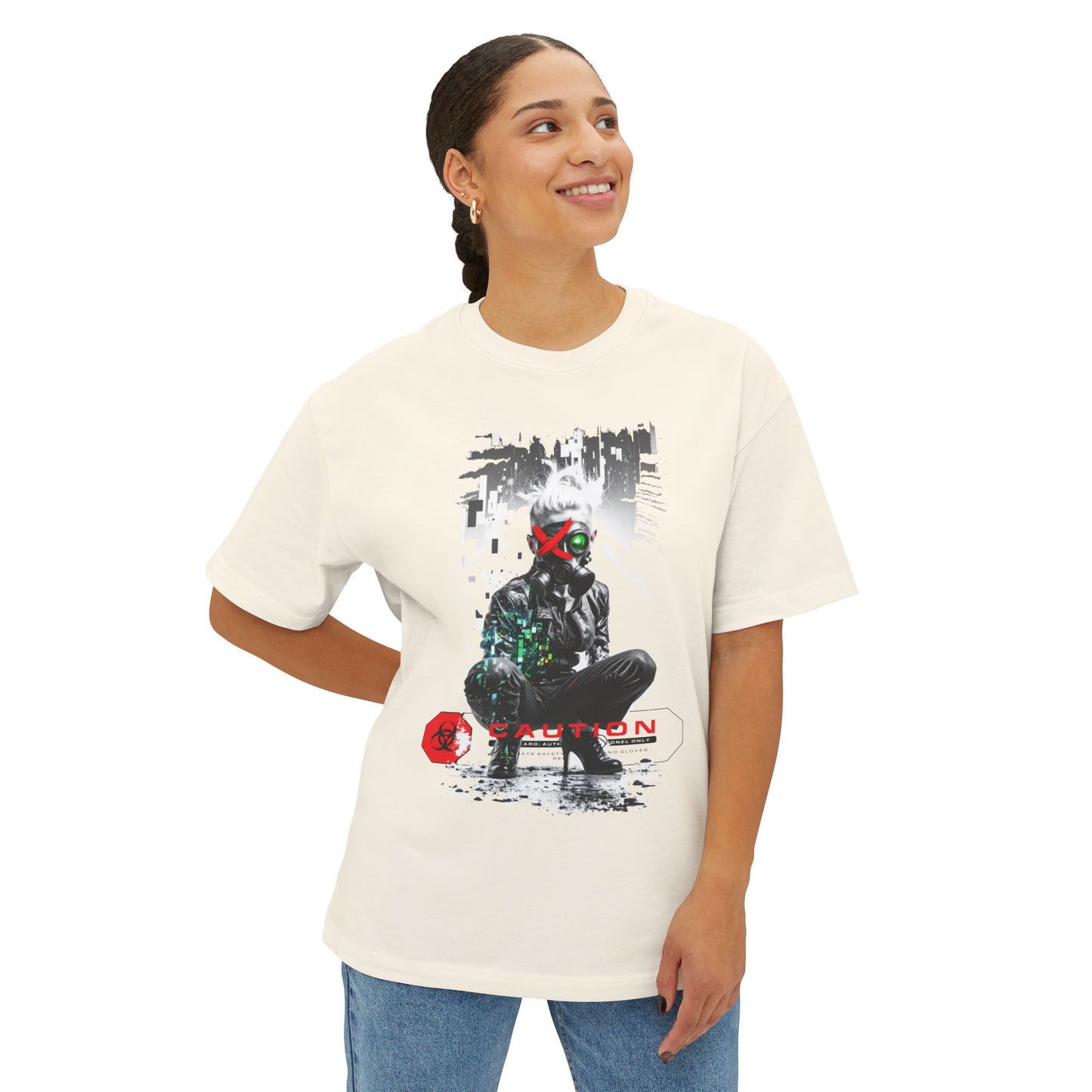 Urban Graphic Tee, Unisex Boxy T-Shirt, Streetwear Outfit, Casual Everyday Wear, Gift for Him or Her, Unique Art Design