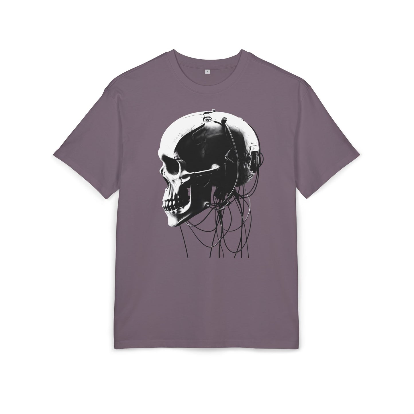 Unisex Skull Graphic Oversize Tee - Bold, Edgy Style for Casual Wear