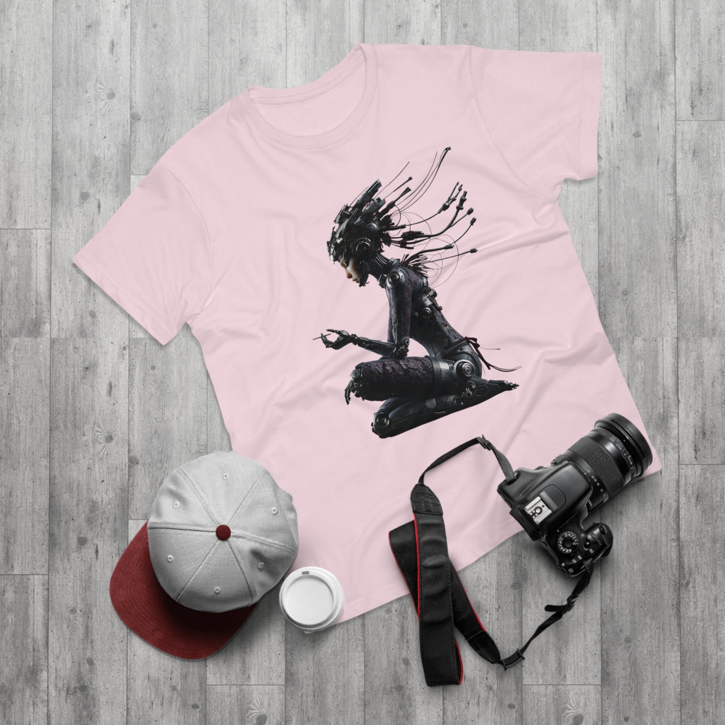 Futuristic Cyberpunk Unisex T-Shirt - Unique Graphic Tee